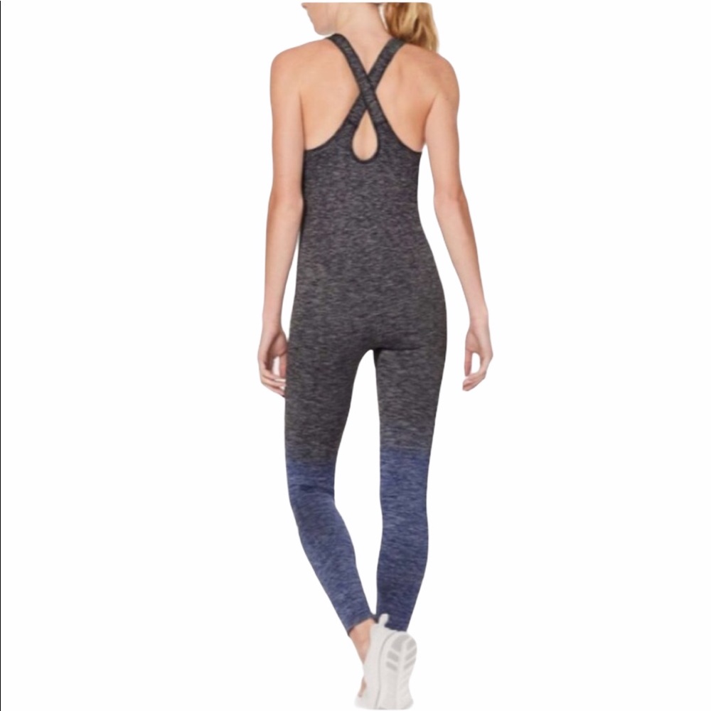 Lululemon Balance & Resist Gray Blue Ombré Onesie